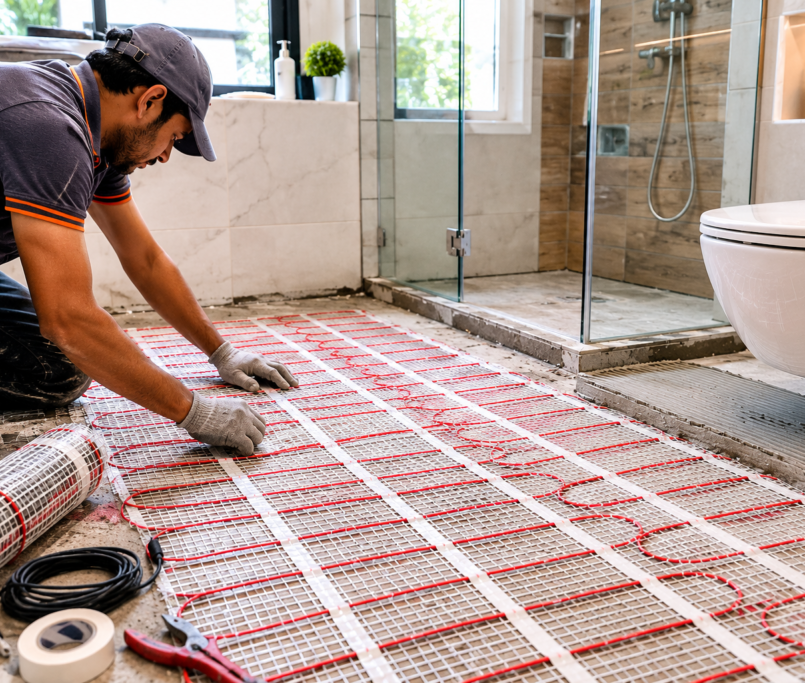 Benefits of Bathroom Floor Heating